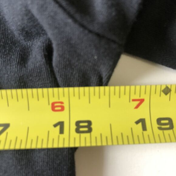 all heart Under scrub basics Long Sleeve Black Tee Size Large - Picture 5 of 10